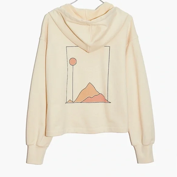 Madewell x Real Fun, Wow!® Collab Sz Lg Graphic Hoodie Sweatshirt - Picture 2 of 7